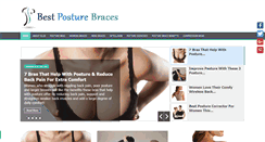 Desktop Screenshot of bestposturebraces.com